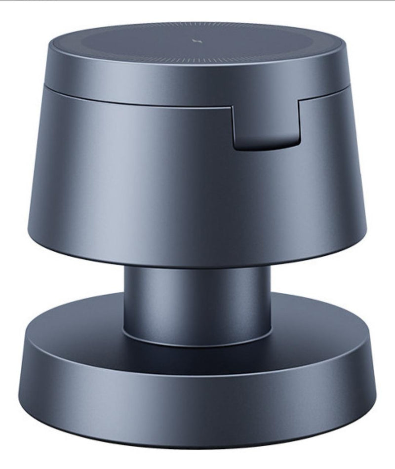 Flux 3 em 1 – Carregador Inteligente e Compacto. O Original com Luz Touch e Imã Ultra Forte, com 4 estações de carregamento
