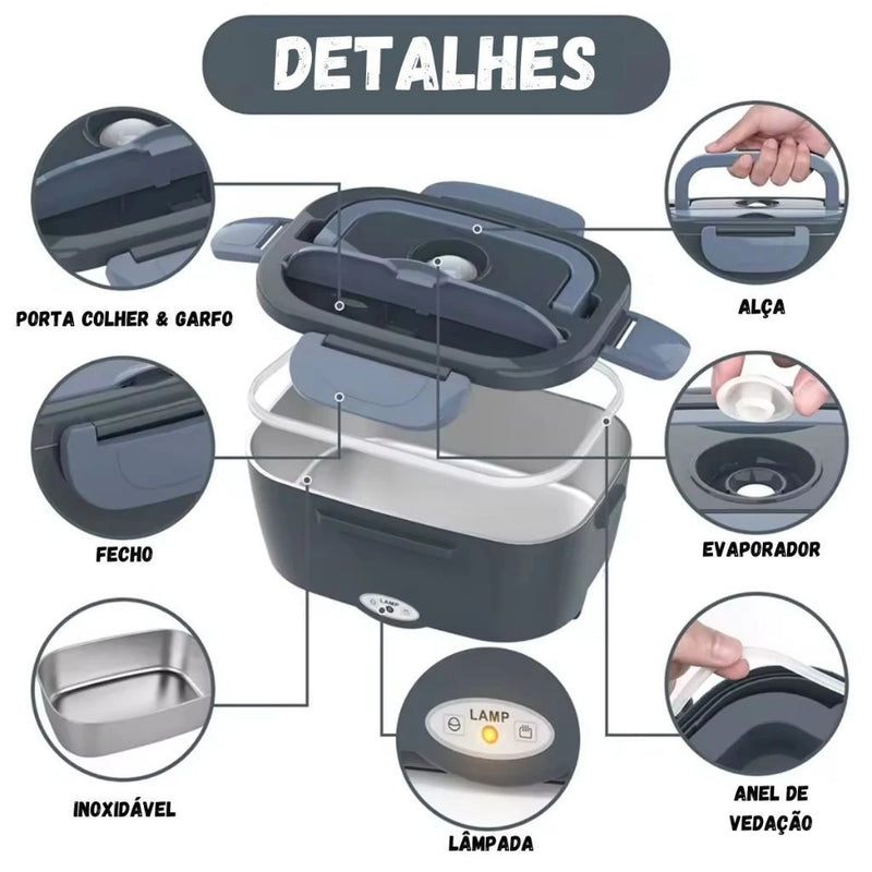 Marmita Elétrica Portátil Bivolt – Praticidade Para Quem Vive na Correria