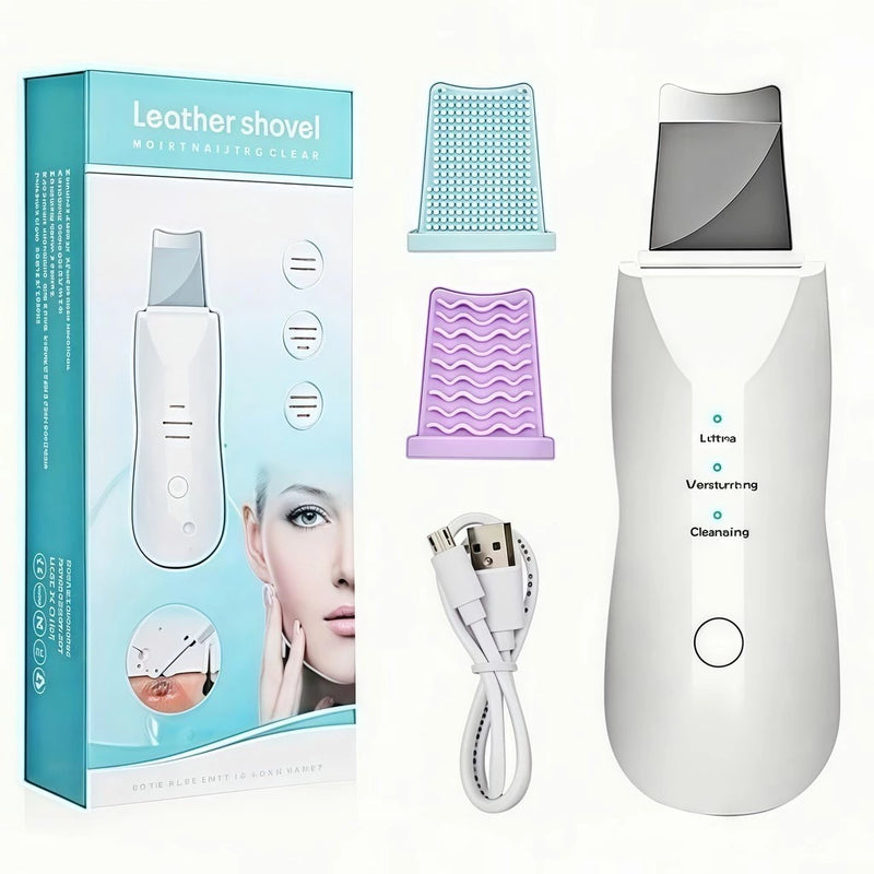 Esfoliador Ultrassônico de Pele: Removedor de Cravos e Limpador Facial com Cavitação